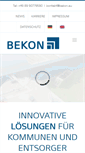 Mobile Screenshot of bekon.eu